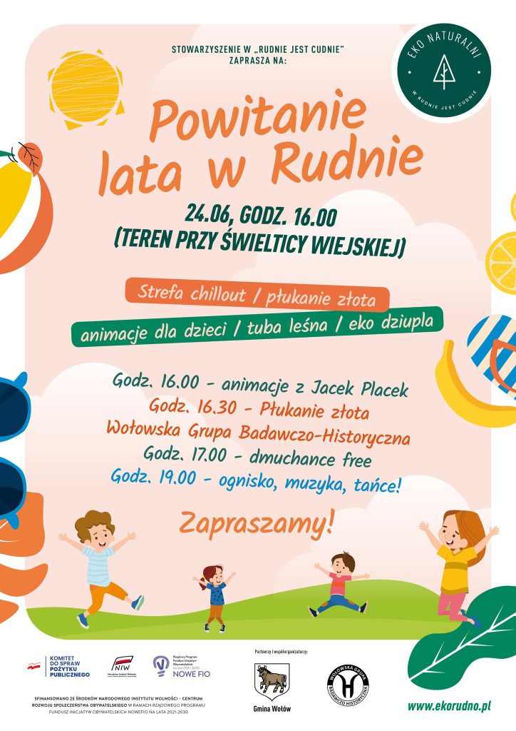 Przyszło! I lato kalendarzowe, i lato astronomiczne, i nasze ukochane lato w Rudnie.