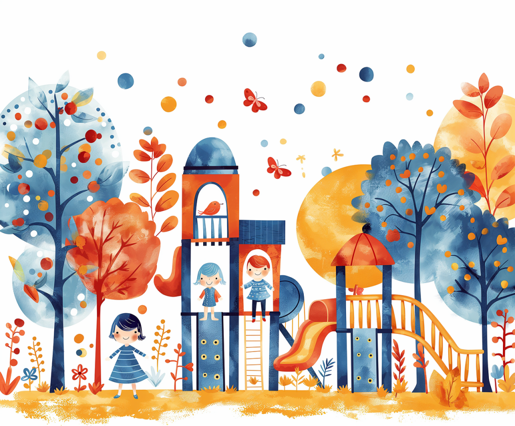 Kończy się nasz trzyletni projekt :( Na sam koniec zostawiliśmy wisienkę na torcie -  nasz wielozmysłowy plac zabaw.